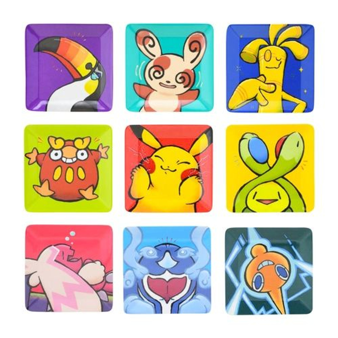 Set of 6 Individual Pokemon Game Playing Cards. Ephemera. Mixed Media.  Collage Pieces. Junk Journal Embellishments. Planner Kit.snail Mail 