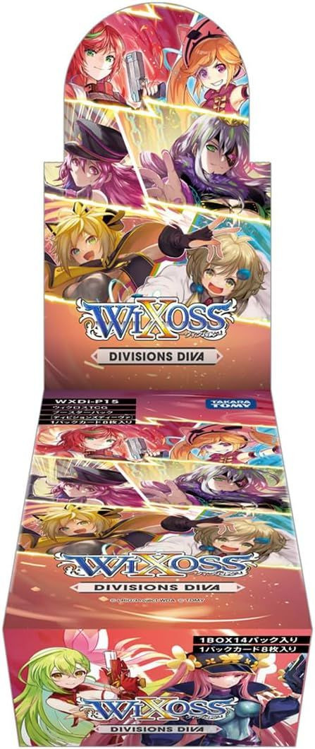 WIXOSS TCG Booster Box- WXDi-P15 - DIVISIONS DIVA DP-BOX
