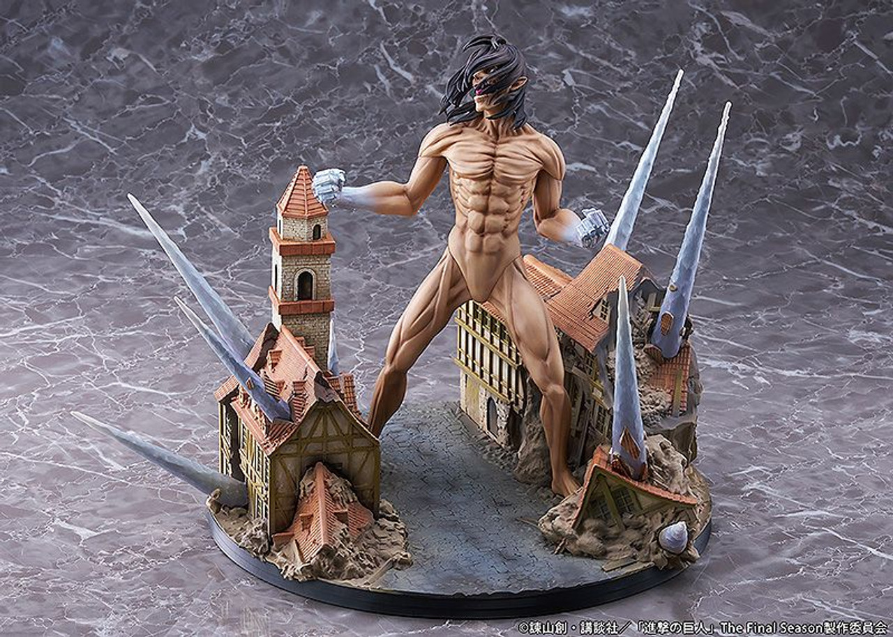 進撃の巨人 Eren Yeager & Levi フィギュア 2体セット Bandai Attack on Titan Final Season Eren Yeager Levi Levi