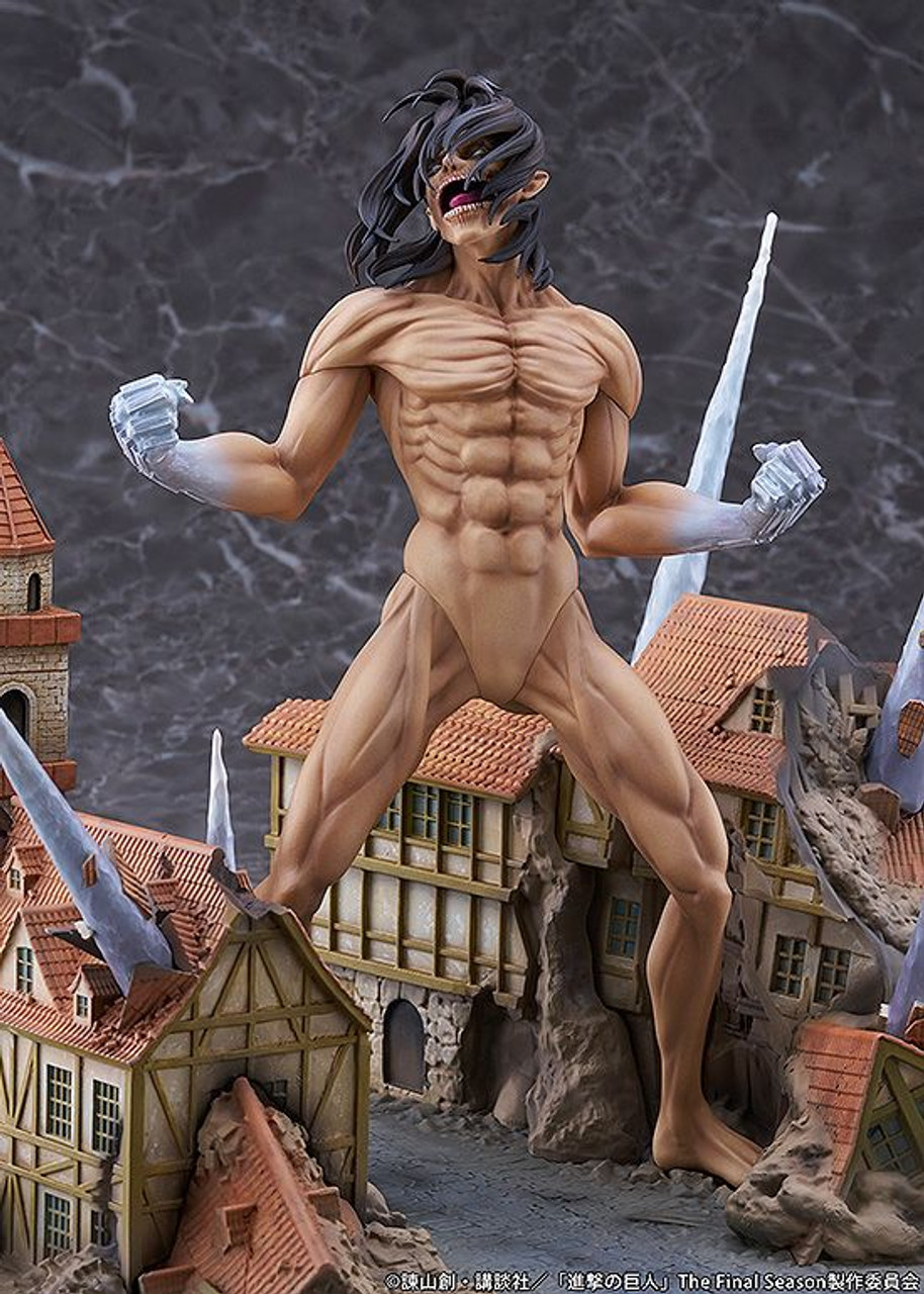 進撃の巨人 Eren Yeager & Levi フィギュア 2体セット Bandai Attack on Titan Final Season Eren Yeager Levi Levi