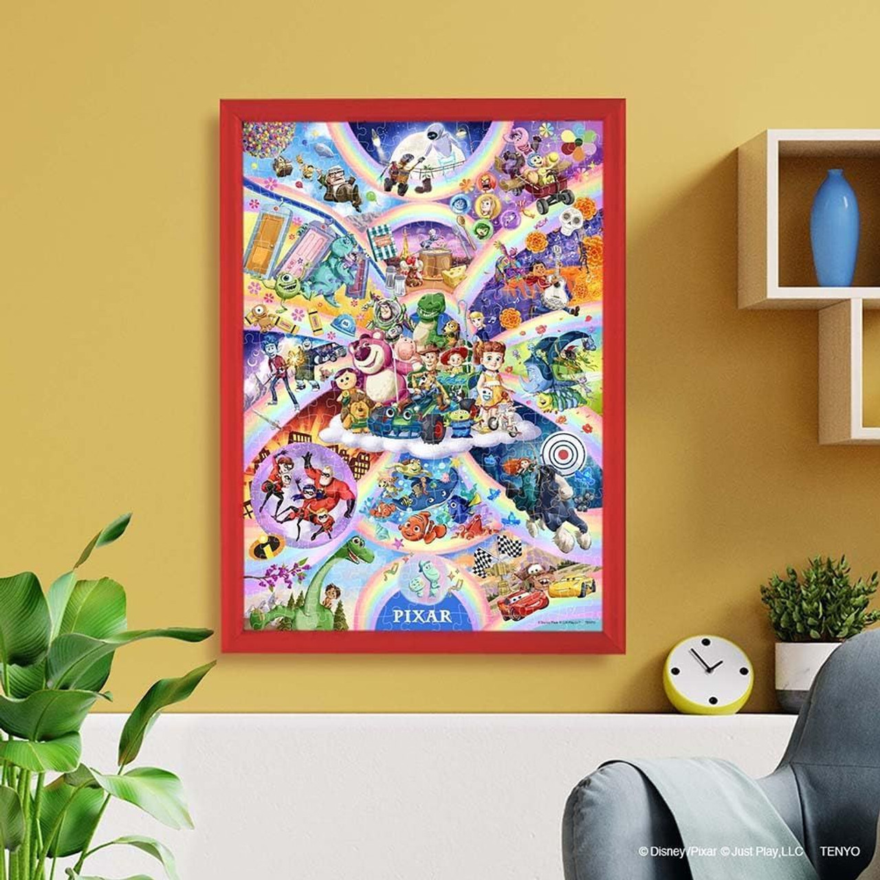 Jigsaw Puzzle Disney Pixar Popping Out! (300 Pieces)