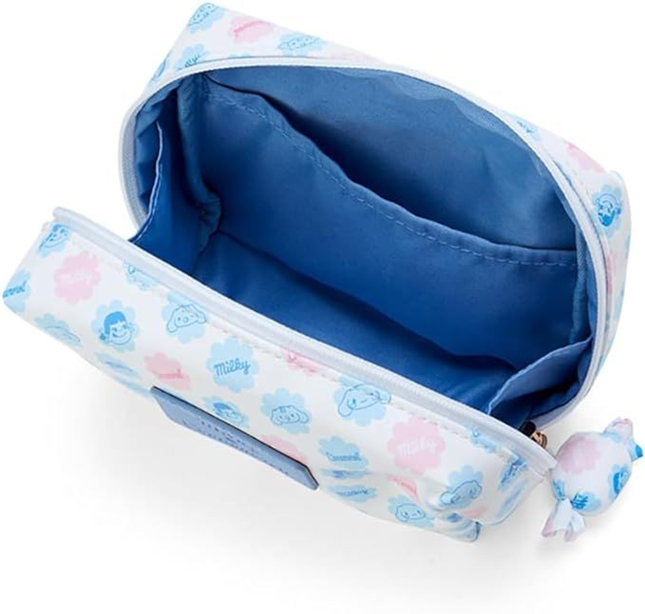 Milky Marchen Authentic Double Side Opening Japanese Pencil Case, Color  Blue. 4A