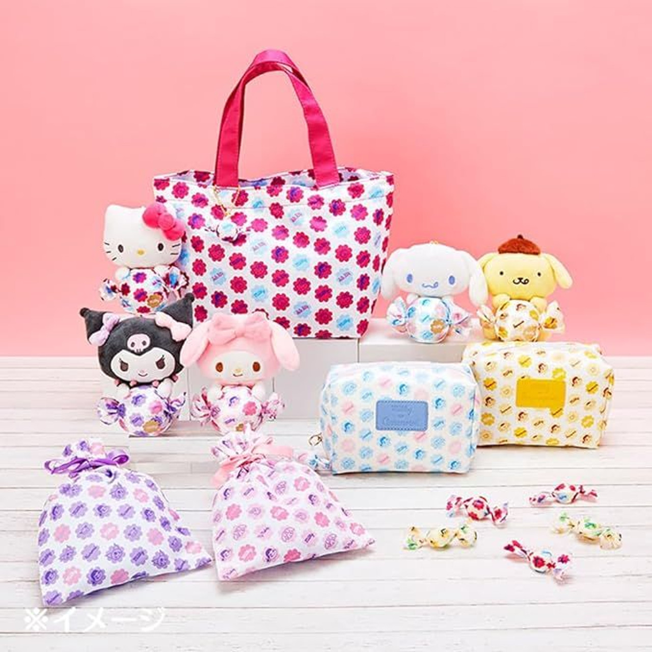 Sanrio Confectionery Set Milky & Mascot Holder (Cinnamoroll)