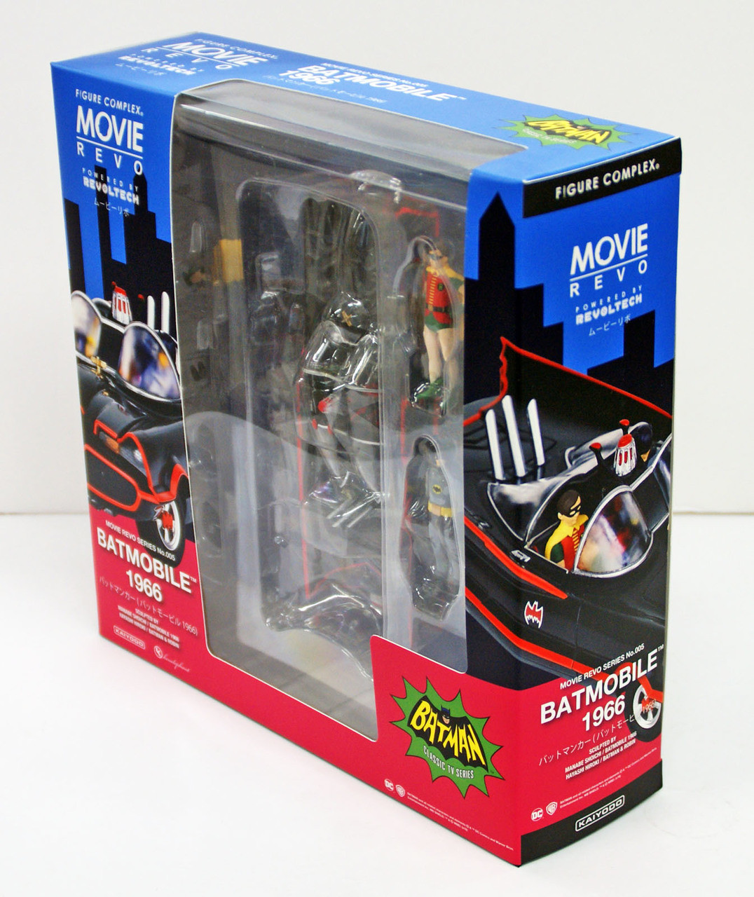 Kaiyodo Movie Revo (Revoltech) Series No.005 Batmobile 1966 Figure