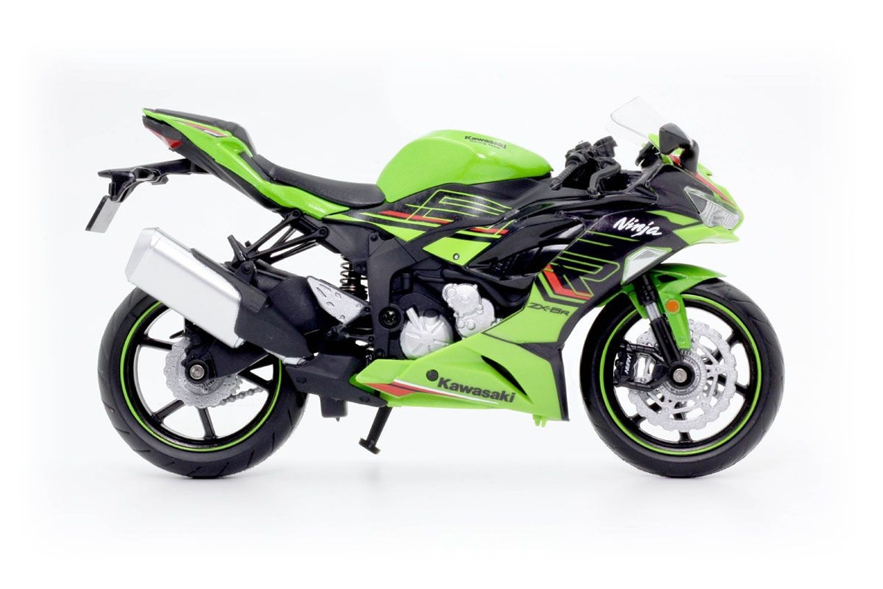 1/12 2023 Kawasaki Ninja ZX-6R Green Diecast Finished Model