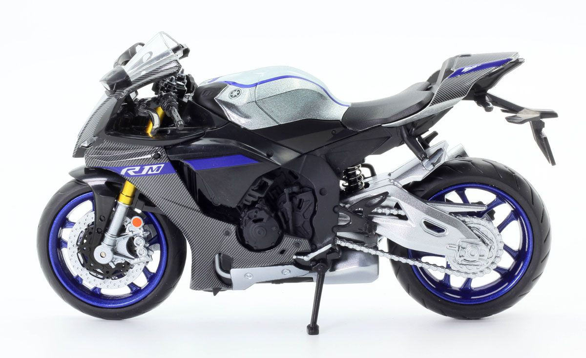 1/12 2022 Yamaha YZF-R1M Black Diecast Finished Model 1/12 2022 Yamaha YZF-R1M Black Diecast Finished Model