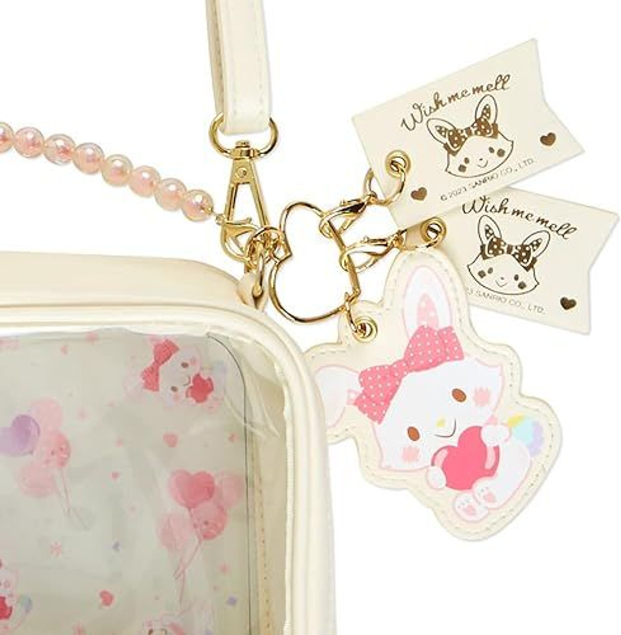 Sanrio Half-Clear Shoulder Bag - Wish Me Mell (Enjoy Idol)