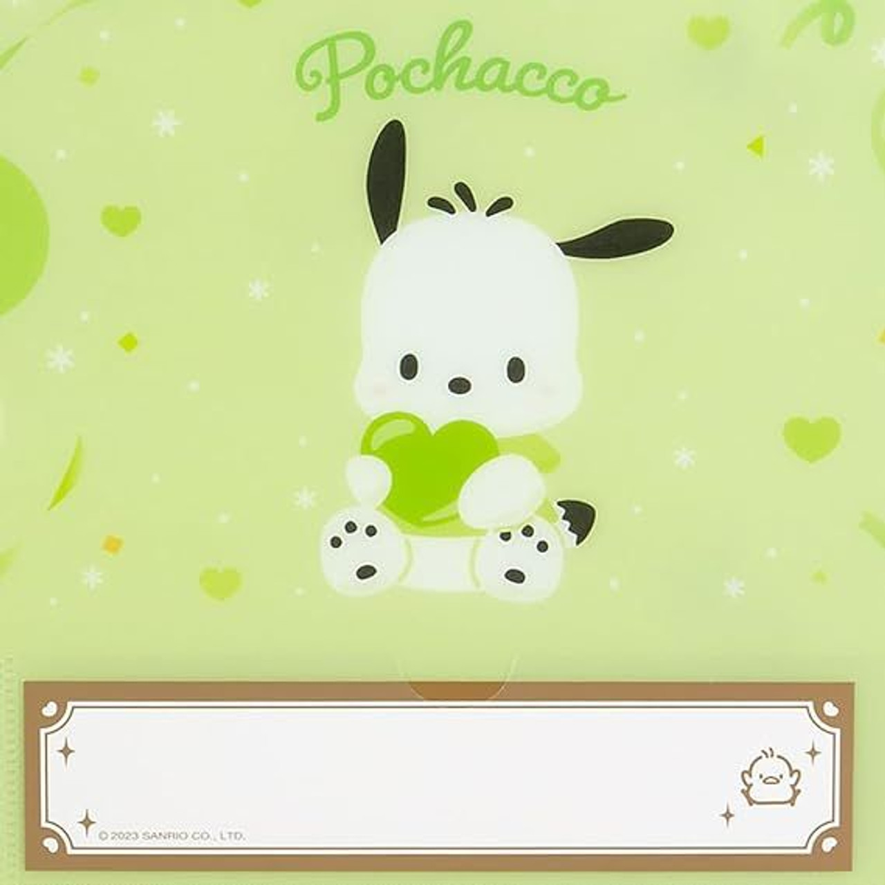 Sanrio Pocket File - Pochacco (Enjoy Idol)