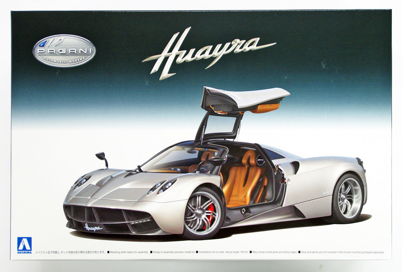Aoshima 10907 Pagani Huayra 1/24 Scale Kit - Plaza Japan