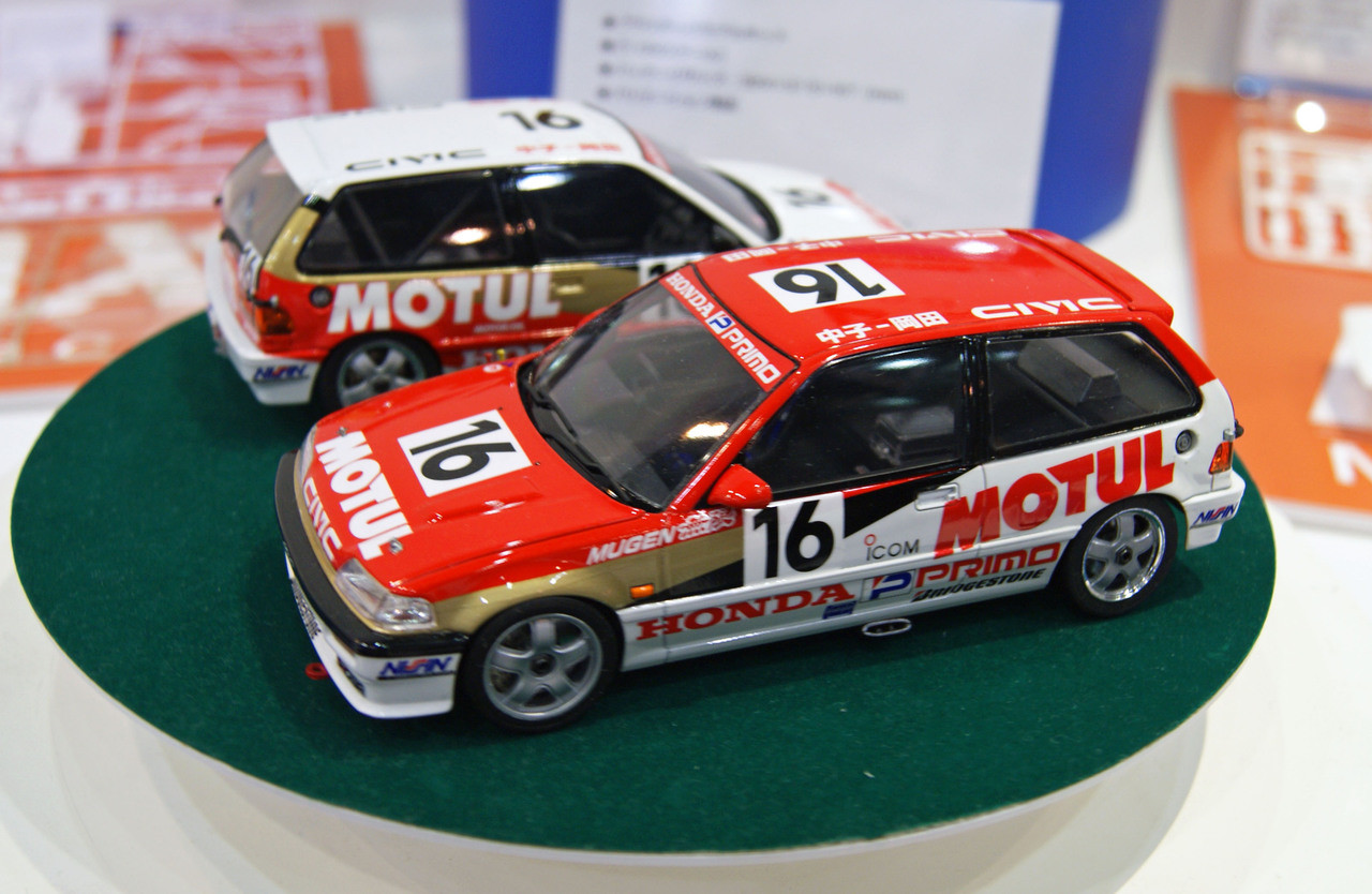 Aoshima 98301 Honda Civic EF3 Gr.A Motul 1/24 | PlazaJapan