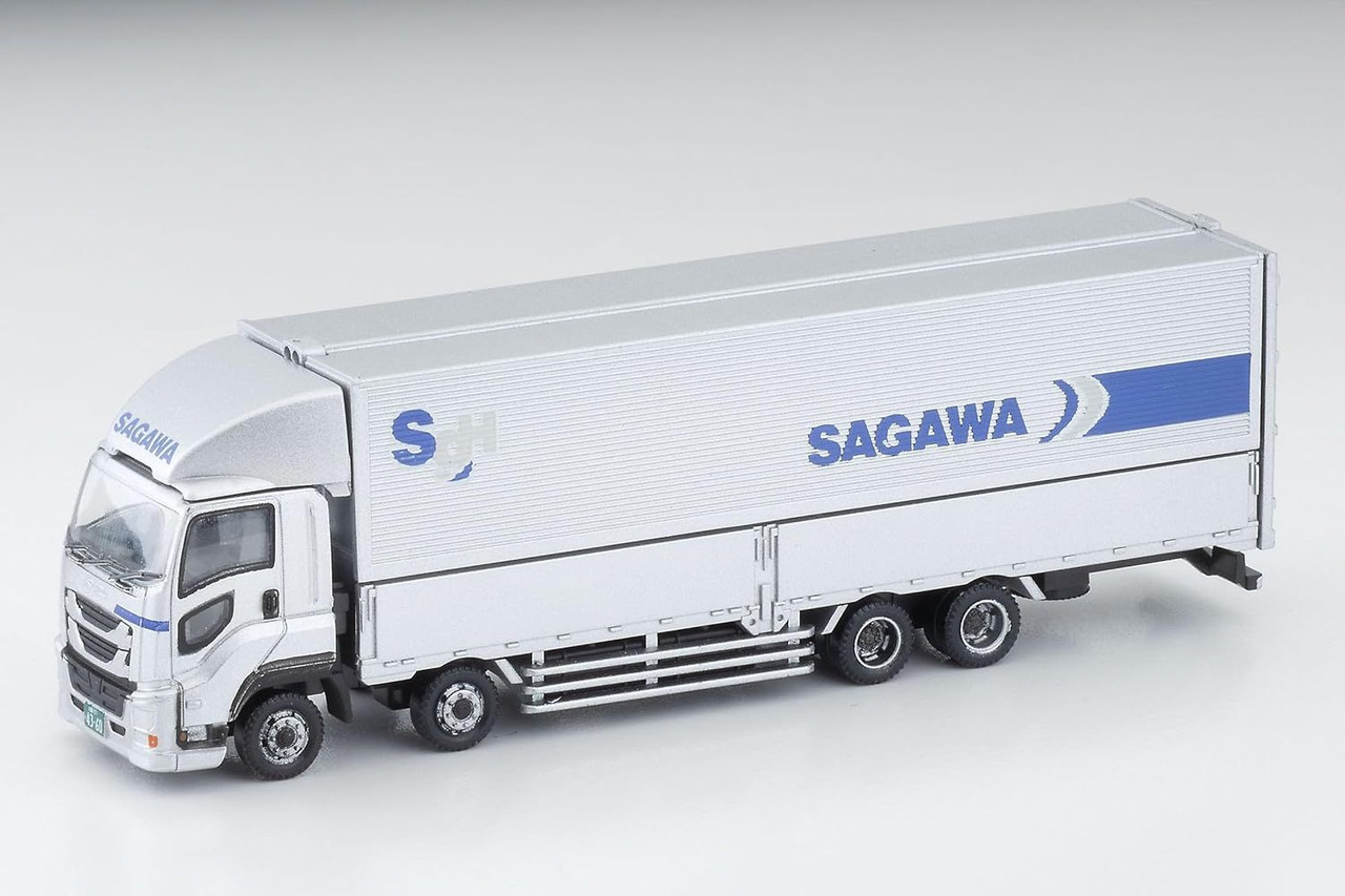 Tomytec Truck Collection Logistics Site Wing Van Set B Sagawa Express (N  scale)