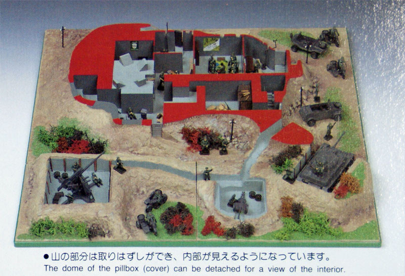 Arii 444818 German Secret Shelter Kit | Plaza Japan