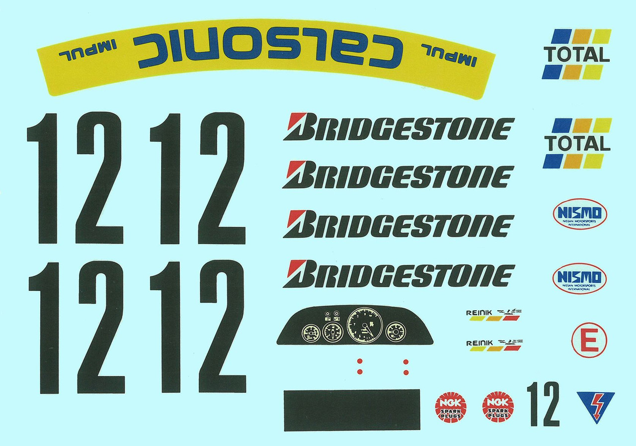 pucimimiページ 1/12 AXES Calsonic Skyline (BNR32, 1993 JTC) Plastic Model