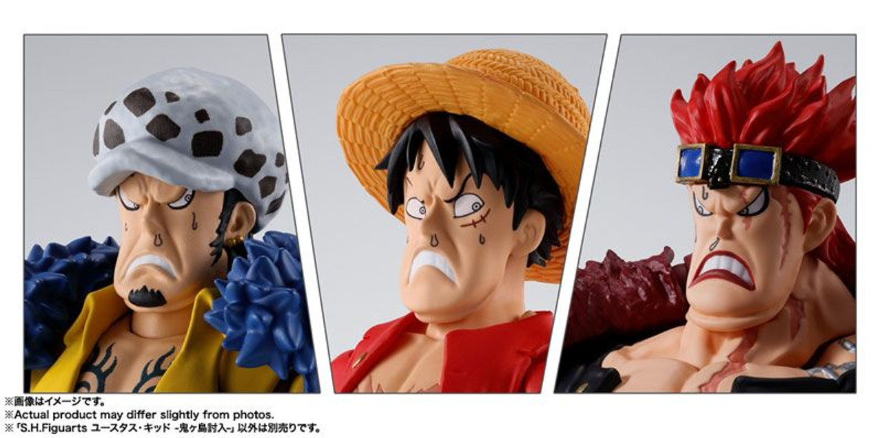 Bandai S.H.Figuarts Eustass Kid -Raid on Onigashima- Figure (One Piece)