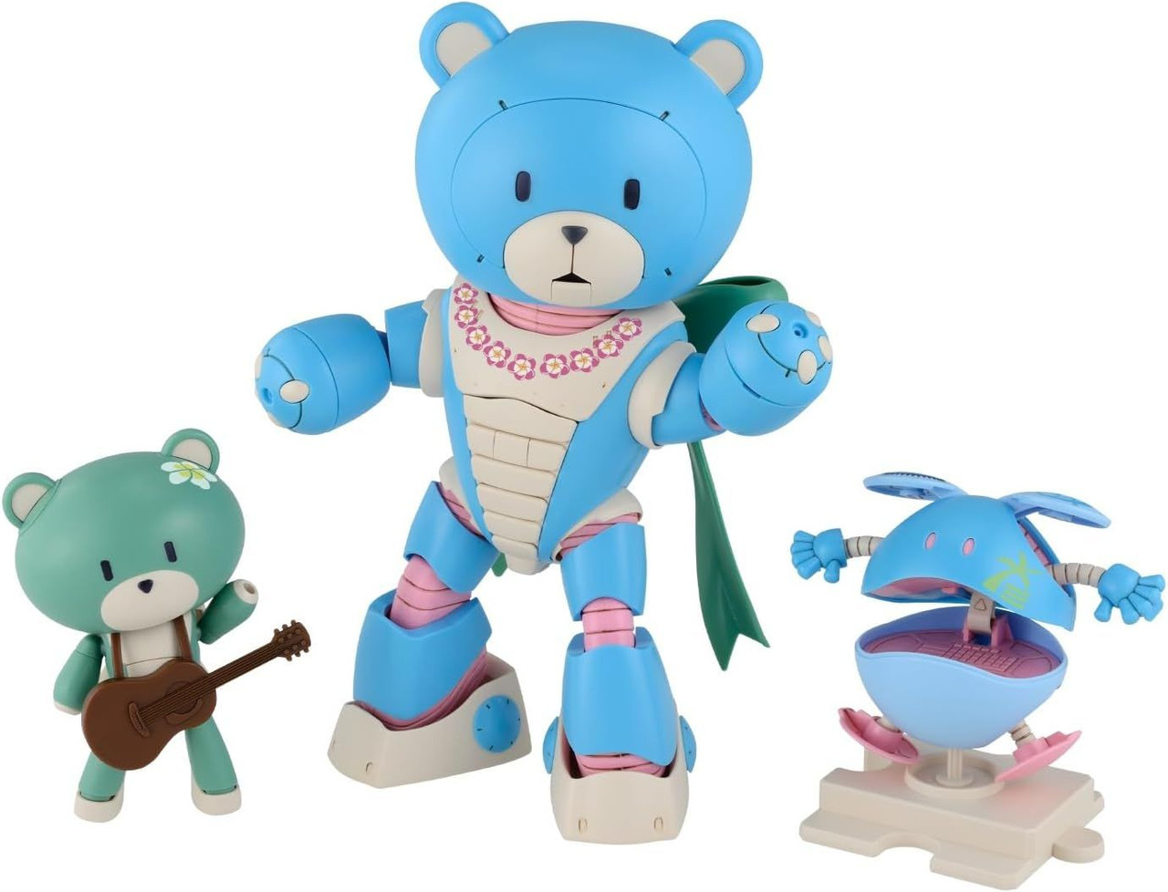 Bandai HG 1/144 Beargguy Ohana & Aloharo Set Plastic Model (Gundam Build  Metaverse)