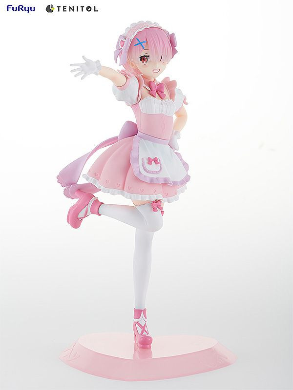 Re:Zero Q Posket Banpresto Figure - Maid Ram Original Color Ver. A (Black Re:Zero Q Posket Banpresto Figure - Maid Ram Original Color Ver. A (Black