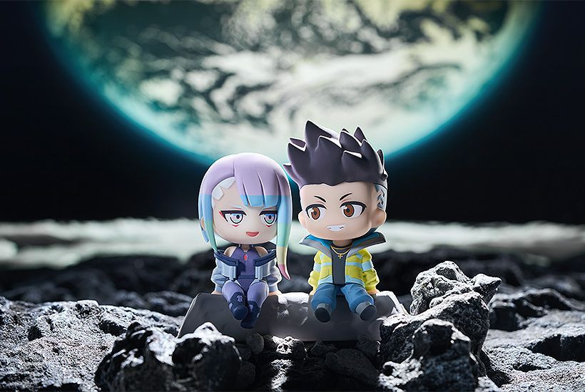 Qset+ David and Lucy -To The Moon Figure (Cyberpunk: Edgerunners)