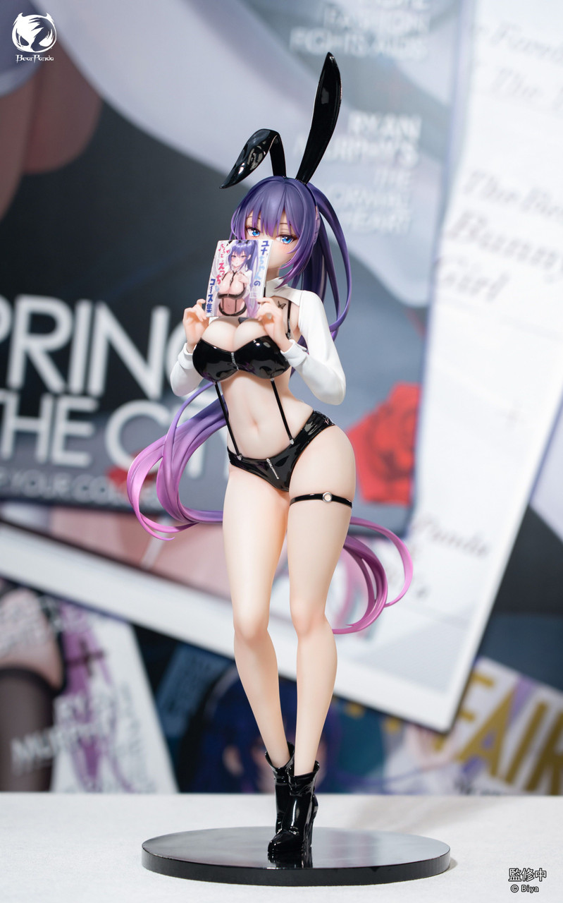 YUNA 1/4スケールフィギュア　BearPanda BearPanda Yuna Bunny Girl Ver. illustration by Biya 1/4 Figure