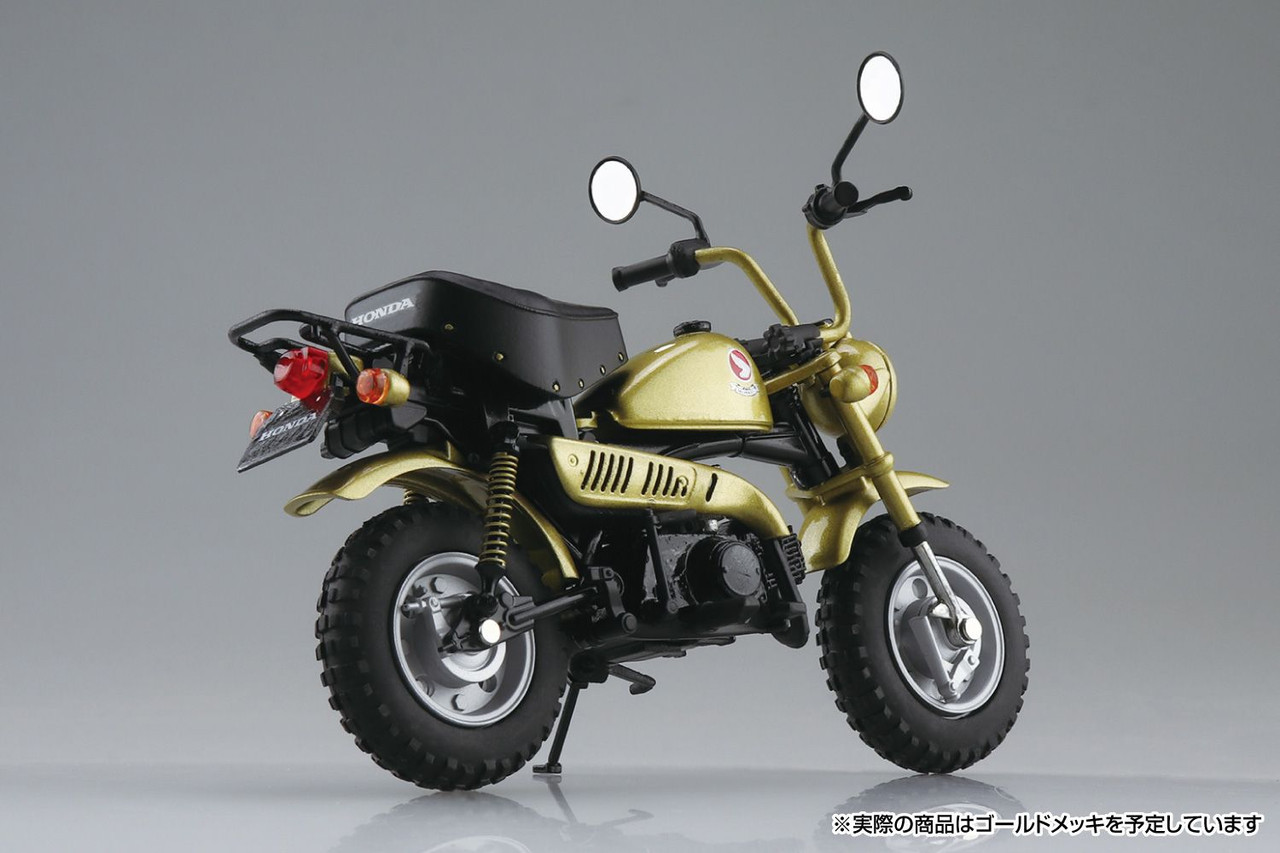 Aoshima SKYNET 1/12 Honda Monkey Limited Monkey Gold Finished Model