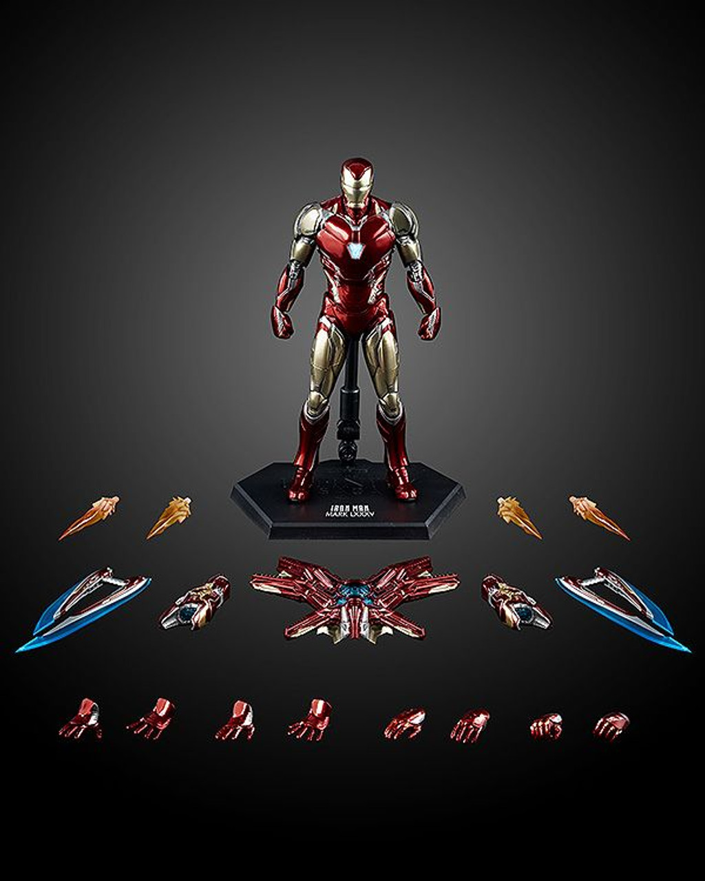 threezero DLX Iron Man Mark 85 1/12 Action Figure (Marvel Studios The  Infinity Saga)