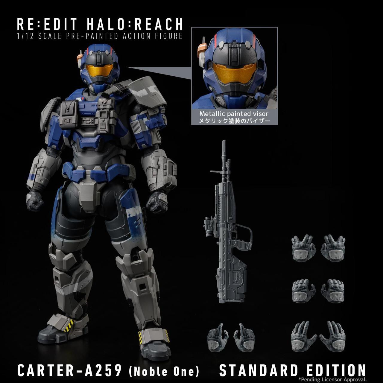 RE:EDIT HALO REACH カーター A-259 1/12 フィギュア RE:EDIT Halo: REACH CARTER-A259 1/12 Figure