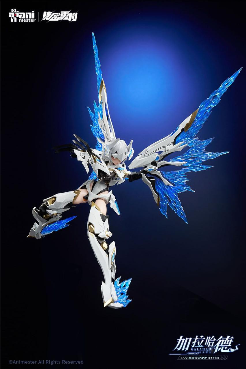 RECON - 1/12 白竜の騎士 ガラハッド プラモデル(81810073) AniMester(アニメスター)/核金重構(NUCLEAR GOLD RECONSTRUCTION) 1/12 Nuclear Gold Reconstruction White Dragon Knight Galahad