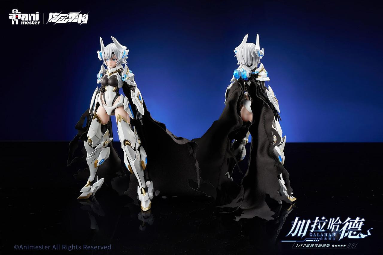 1/12 Nuclear Gold Reconstruction White Dragon Knight Galahad