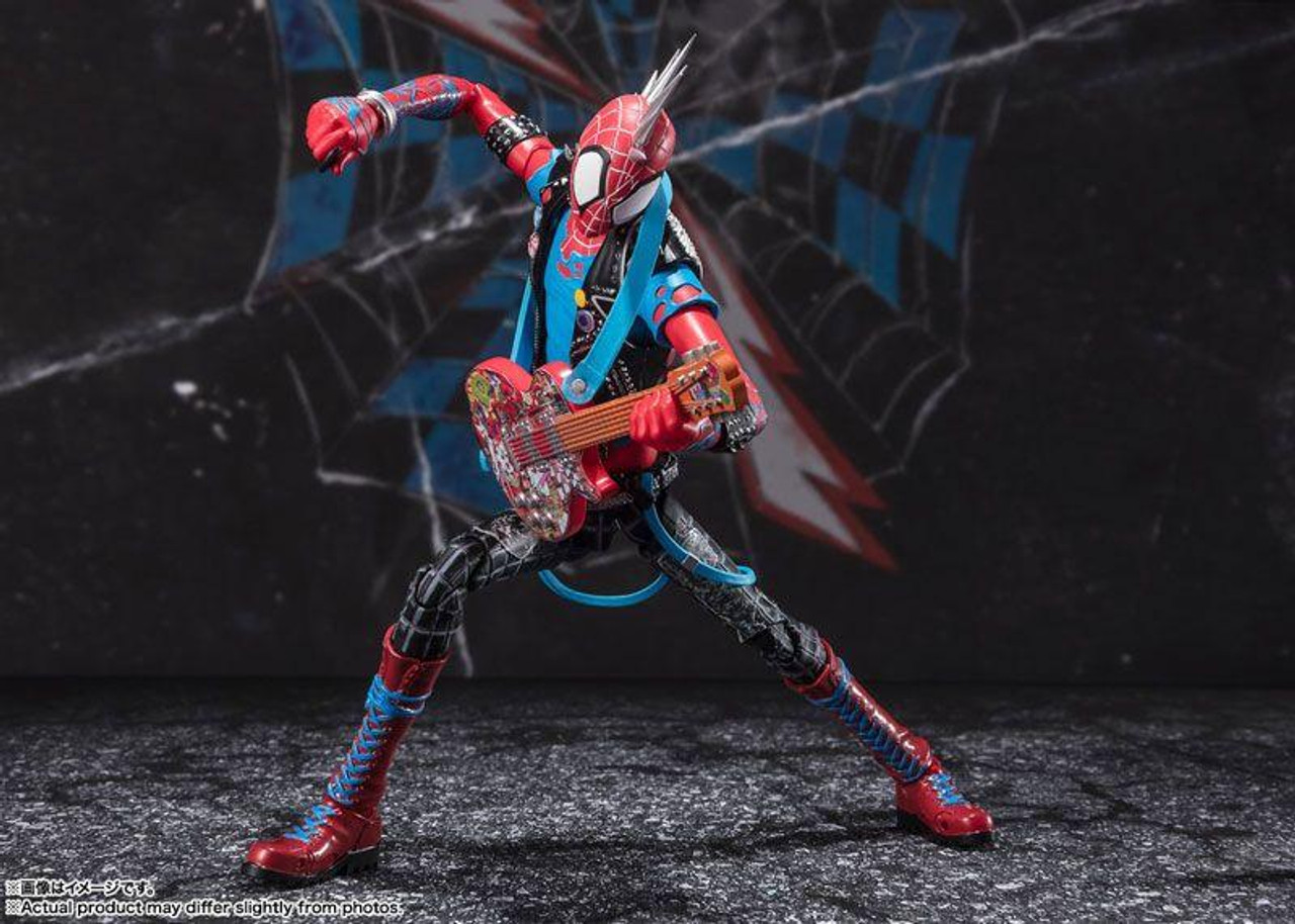 SHFiguarts Spider-Punk フィギュア In-Stock Bandai S.H.Figuarts SPIDER-PUNK (Spider-Man: Across