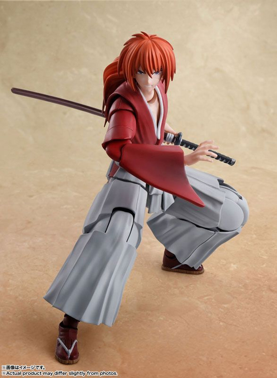 Bandai S.H.Figuarts Kenshin Himura Figure (Rurouni Kenshin)