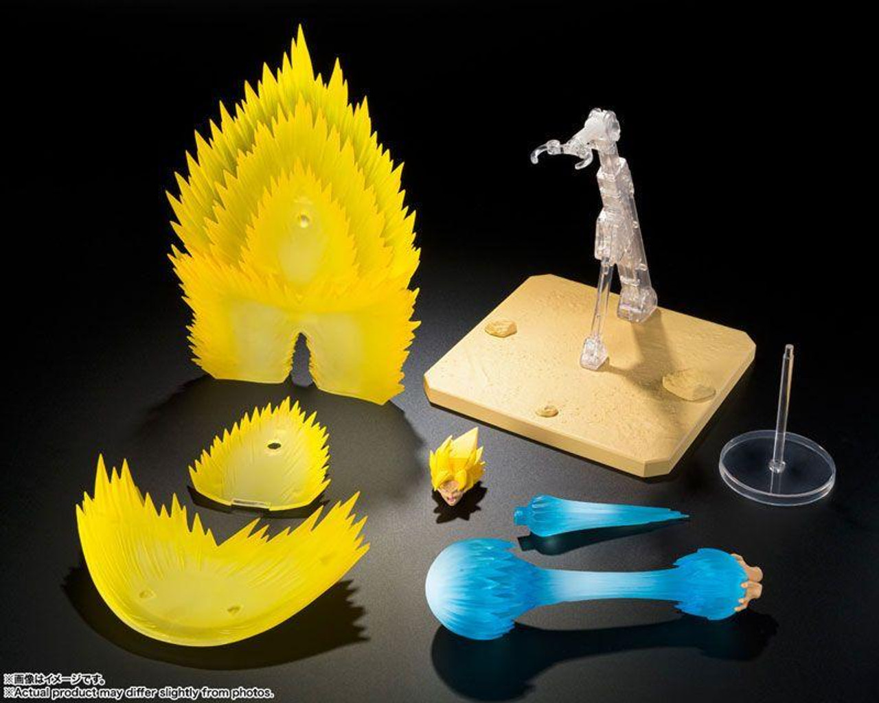 S.H.Figuarts Super Saiyan Son Goku Effect Part Set -Instant
