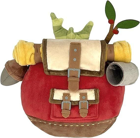 The Legend of Zelda Plush Travel Korok B (Red Backpack) The Legend of Zelda Plush Travel Korok B (Red Backpack)