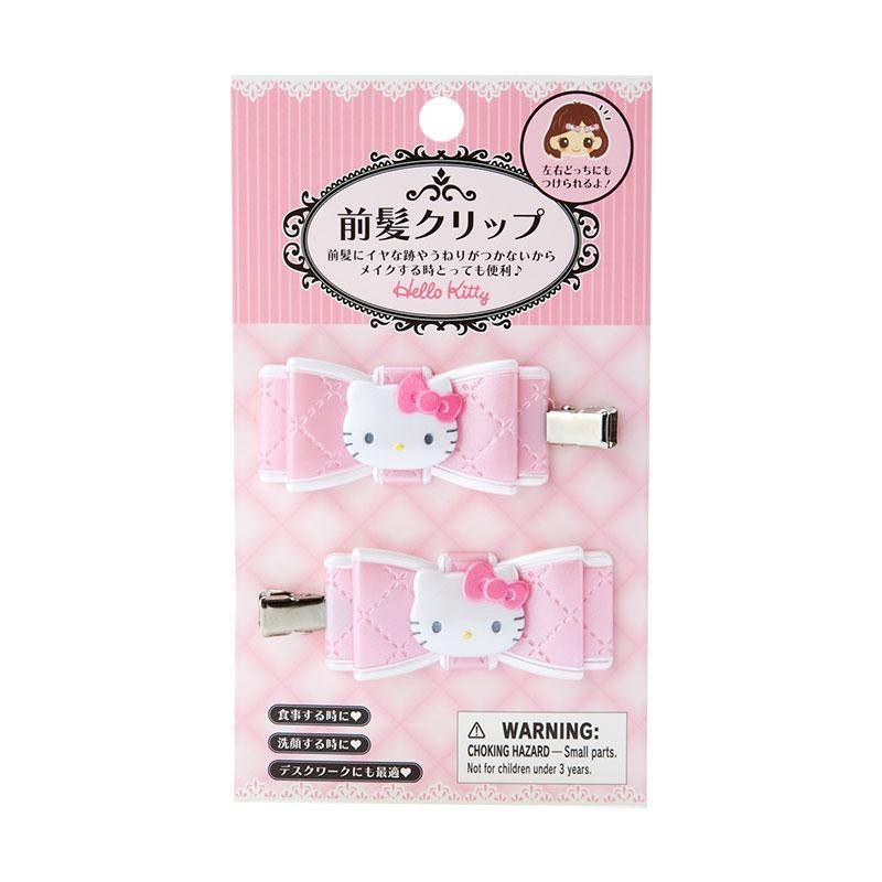 Hello Kitty Ribbin Sanrio Hair Clip Hello Kitty (Quilt Ribbon)