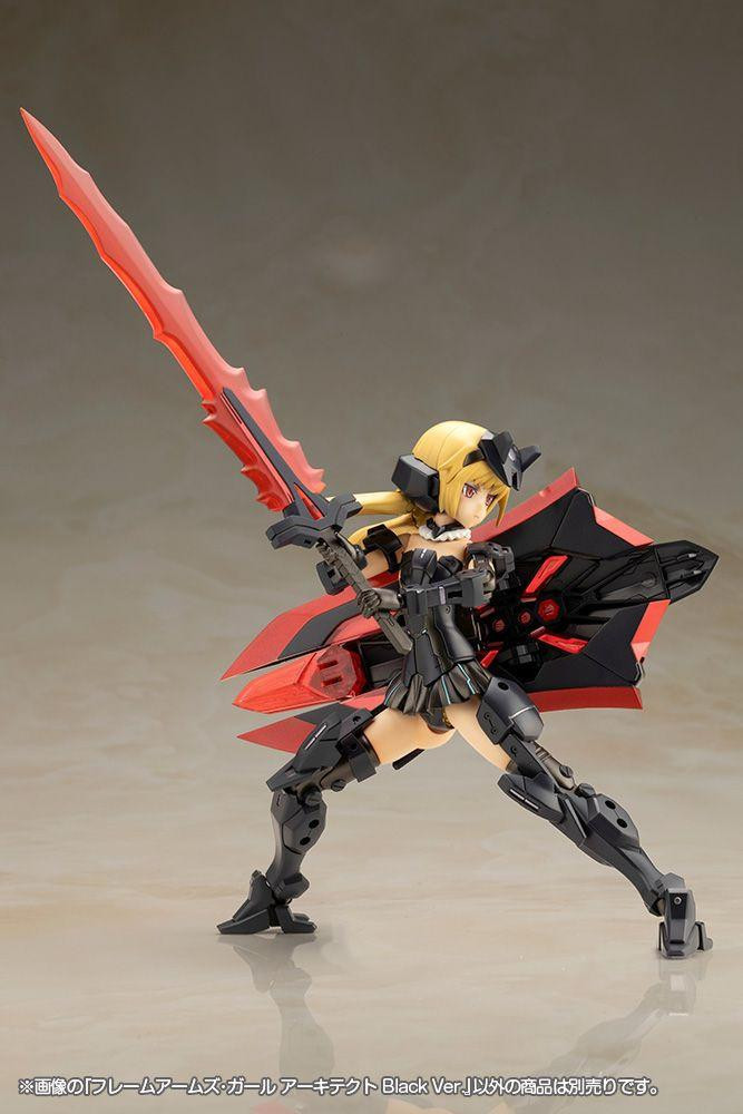 Frame Arms Girl Architect Black Ver. Plastic Model