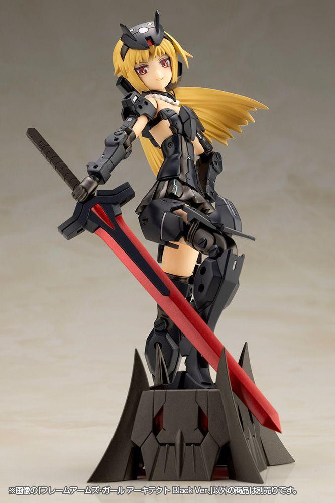 Frame Arms Girl Architect Black Ver. Plastic Model