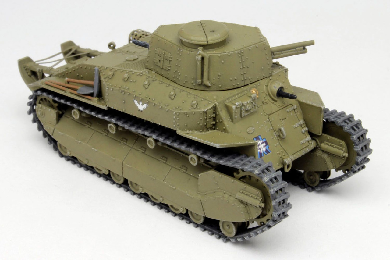 Platz GP72-13 Type 89 Medium Tank Kou Ahiru-san Team 1/72 Plastic Model  (Girls und Panzer)