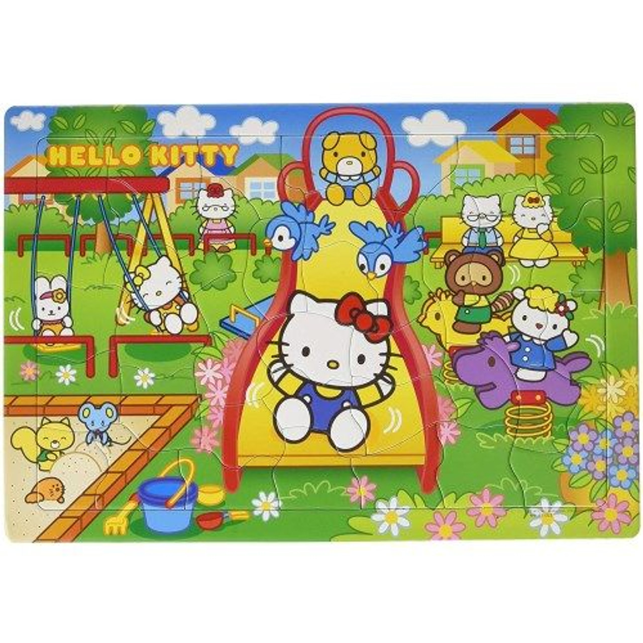 Jigsaw Puzzle Sanrio Hello Kitty Love`s Playground (40 Pieces)