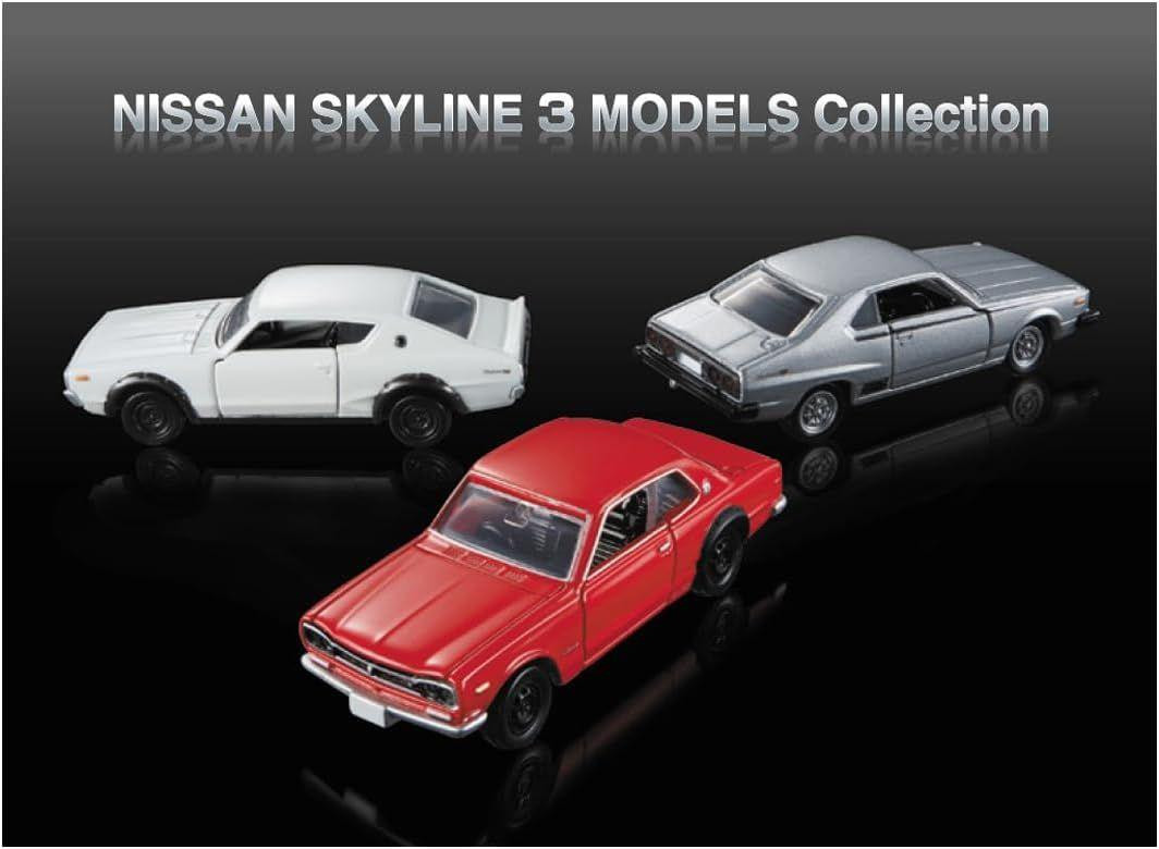 Tomica Premium Nissan Skyline 3 Models Collection