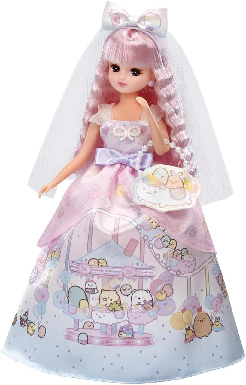 Takara Tomy Licca Doll Sumikko Gurashi Wedding Dress