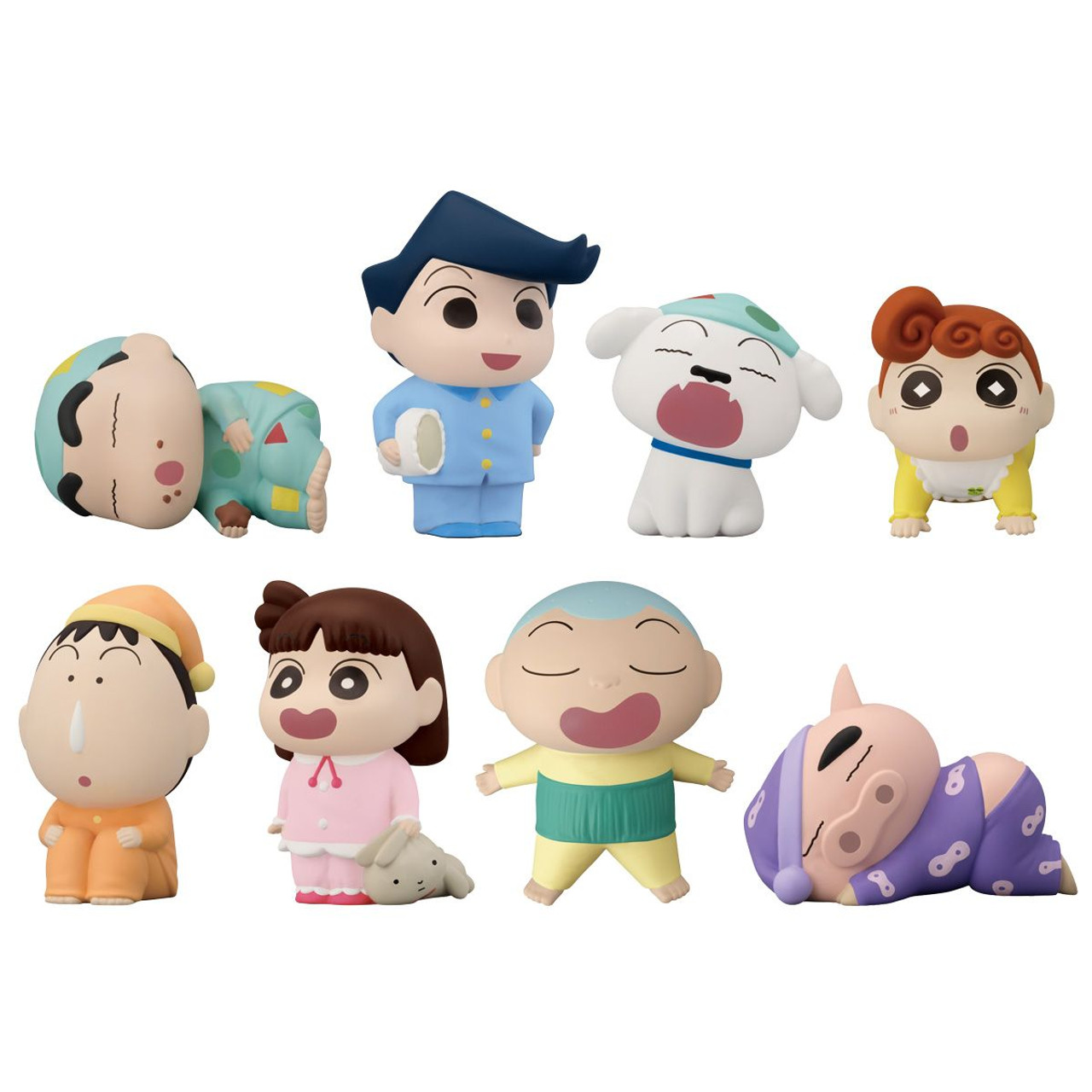 Bandai Candy Crayon Shin-chan Friends Figure Collection Vol.4 12pcs  Complete Box