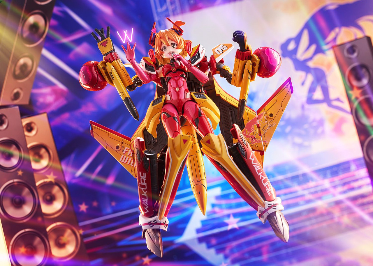 Aoshima Variable Fighter Girls - VF-31J Siegfried Freya Wion Plastic Model  (Macross Delta)