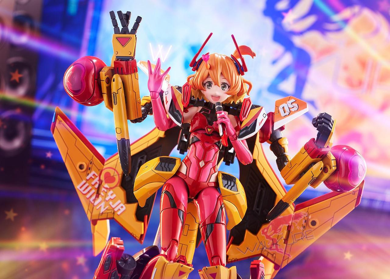 Variable Fighter Girls - VF-31J Siegfried Freya Wion Plastic Model