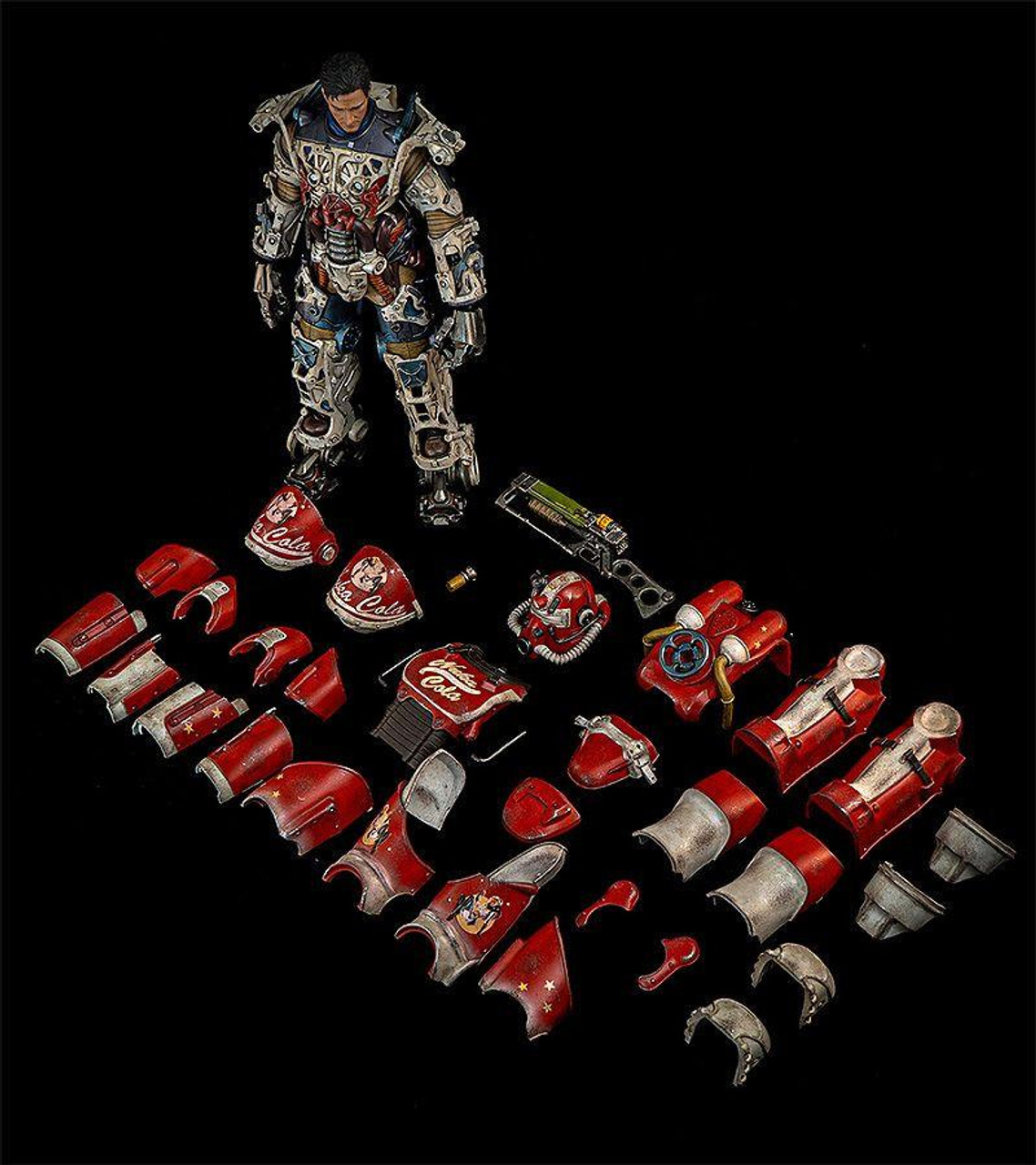 その他 Fallout Nuka Cola T-51 Power Armor 1/6 Threezero 1/6 T-51 Nuka Cola Power Armor Fallout from Japan