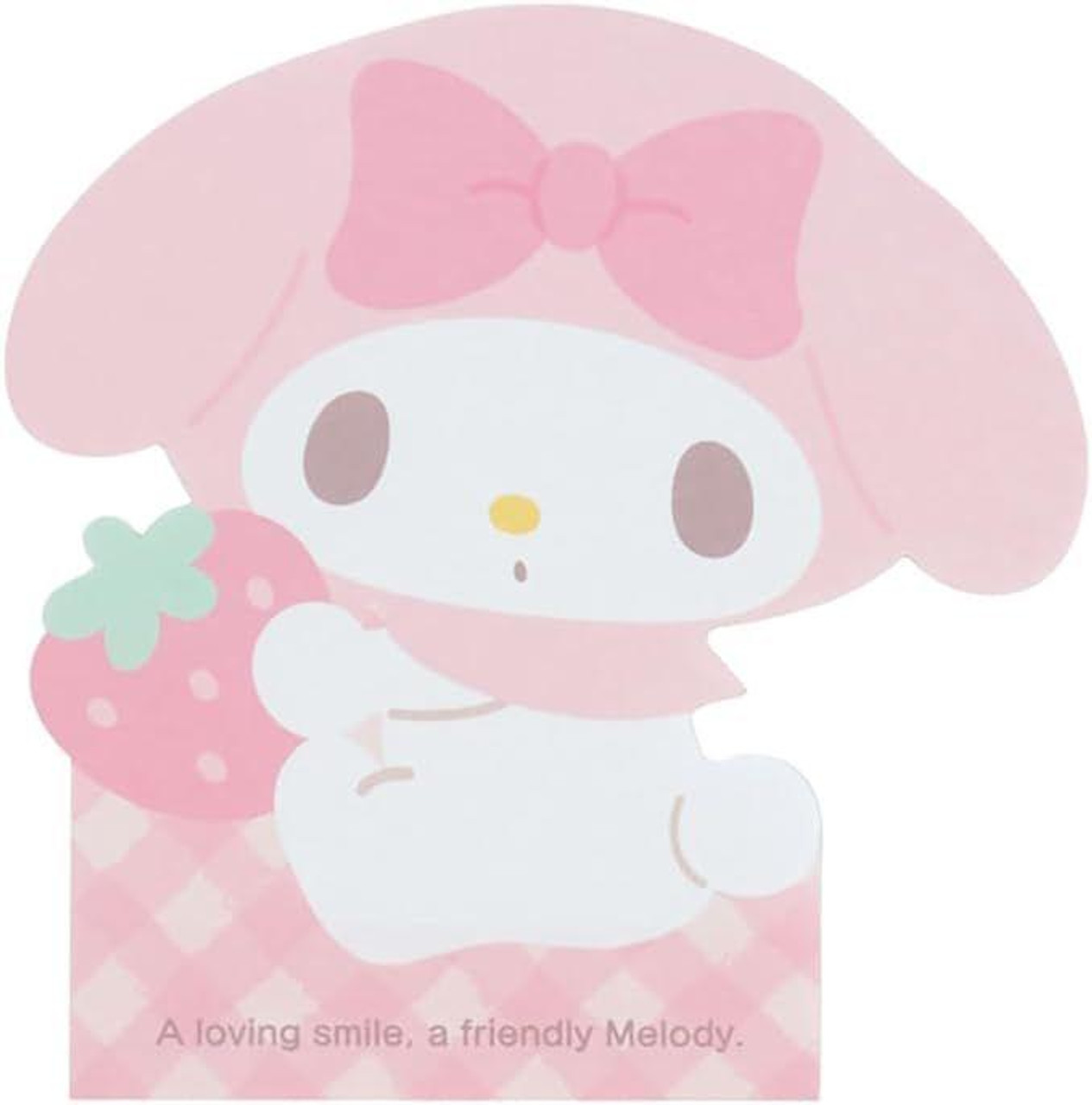 Character Shaped Memo My Melody