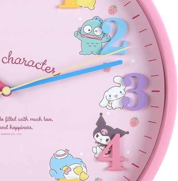 Sanrio Wall Clock Sanrio Characters