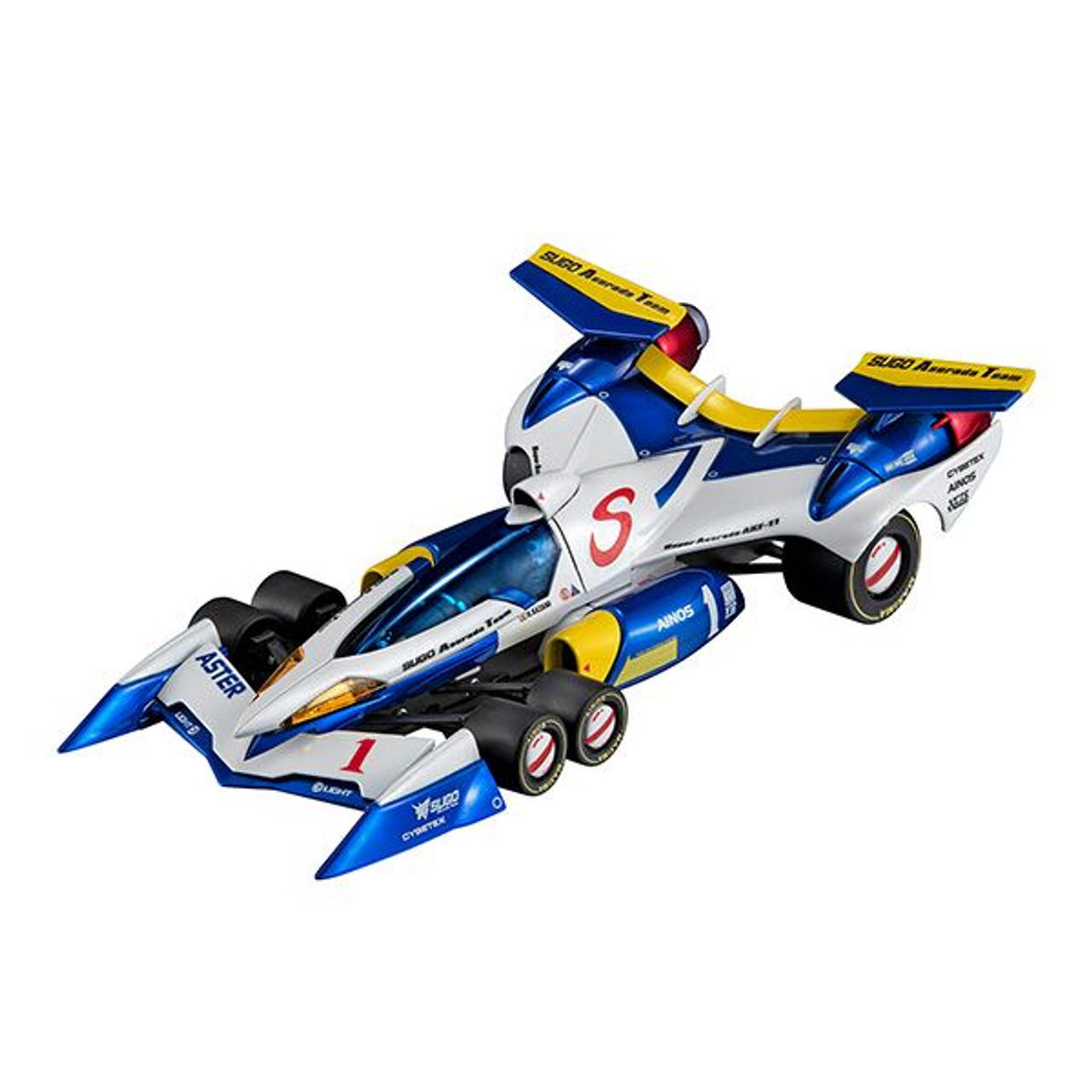 MegaHouse Variable Action Super Asurada AKF-11 -Livery Edition- Figure  (Future GPX Cyber Formula 2)