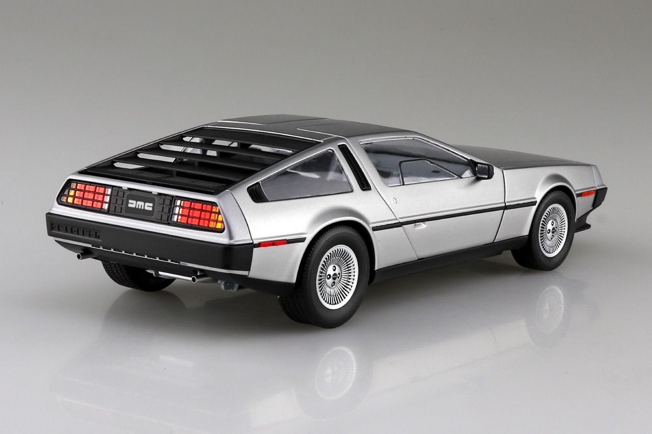 The Super Car No.21 1/24 '82 Delorean DMC-12 Plastic Model