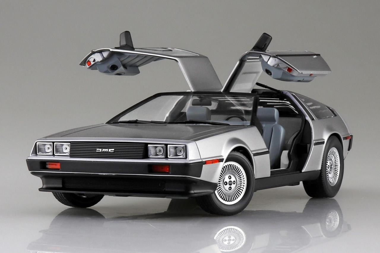 DeLorean DMC-12 Ⅱ　 PARTⅡ【ホバータイプ】➕フィギュア The Super Car No.21 1/24 '82 Delorean DMC-12 Plastic Model