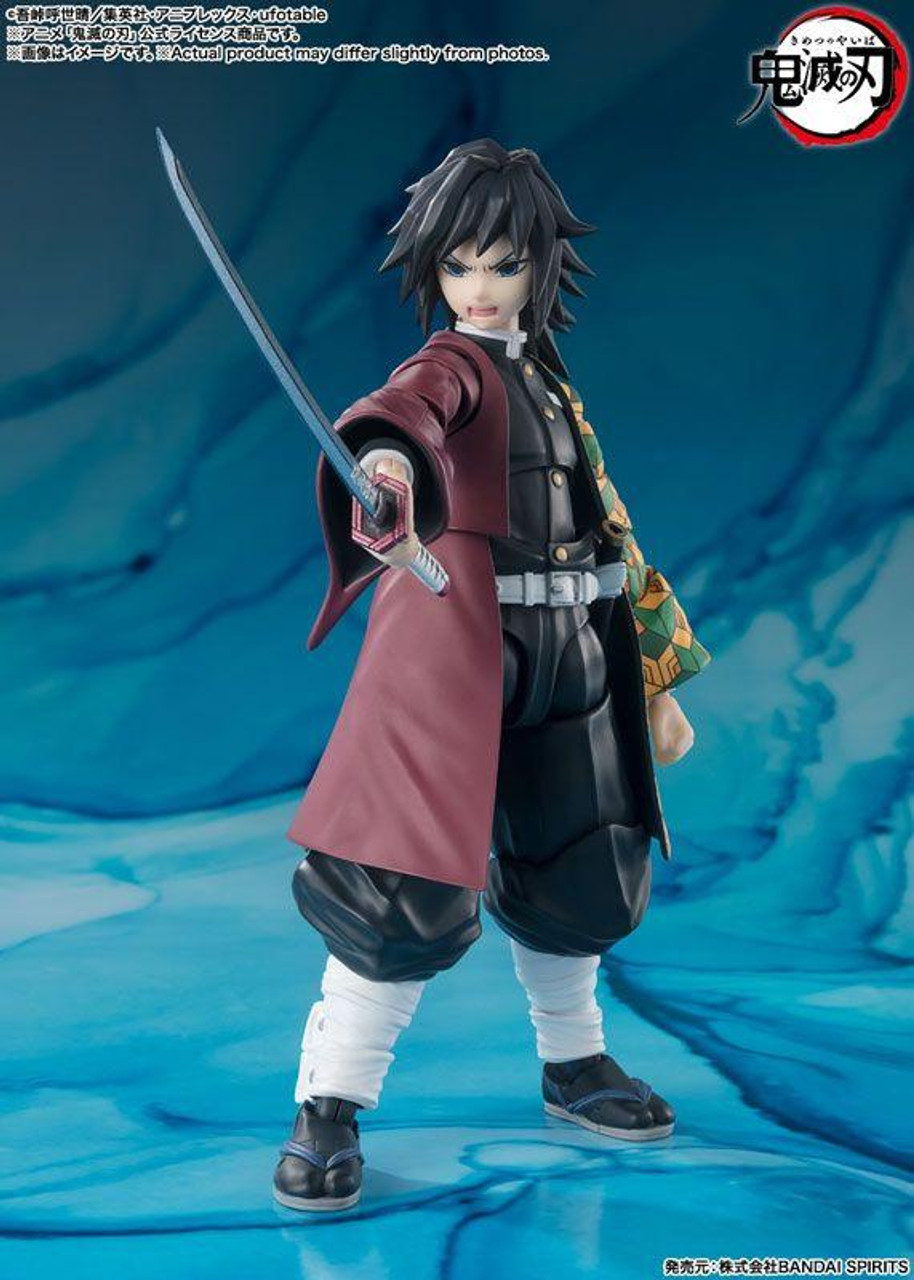 SHFiguarts Giyu Tomioka フィギュア Amazon.com: TAMASHII NATIONS - Demon Slayer: Kimetsu no
