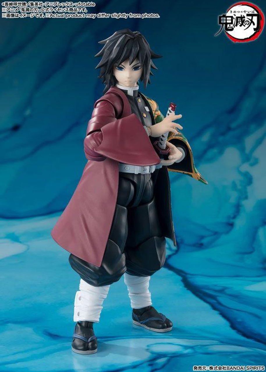S.H.Figuarts Giyu Tomioka Figure (Demon Slayer: Kimetsu no