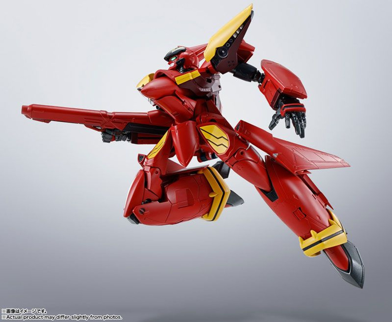 Bandai HI-METAL R VF-19 Custom Fire Valkyrie Figure (Macross 7)